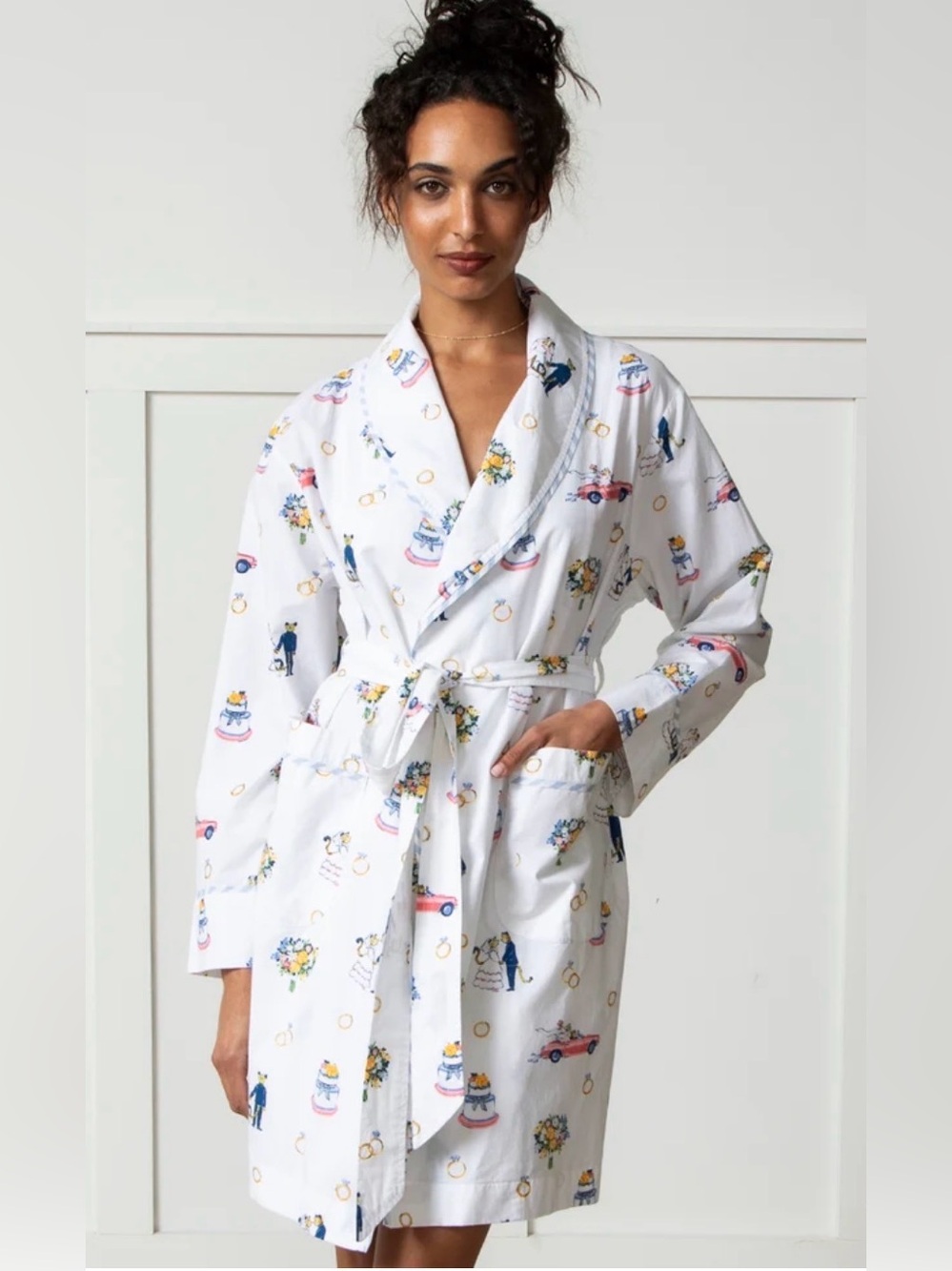 Printfresh Luna Robe in Happily Ever After size L/XL